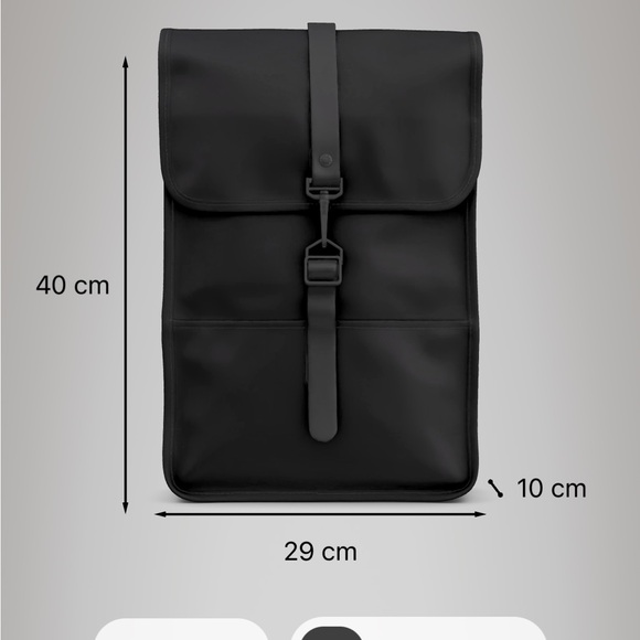 NWOT Rains mini backpack - Picture 2 of 15